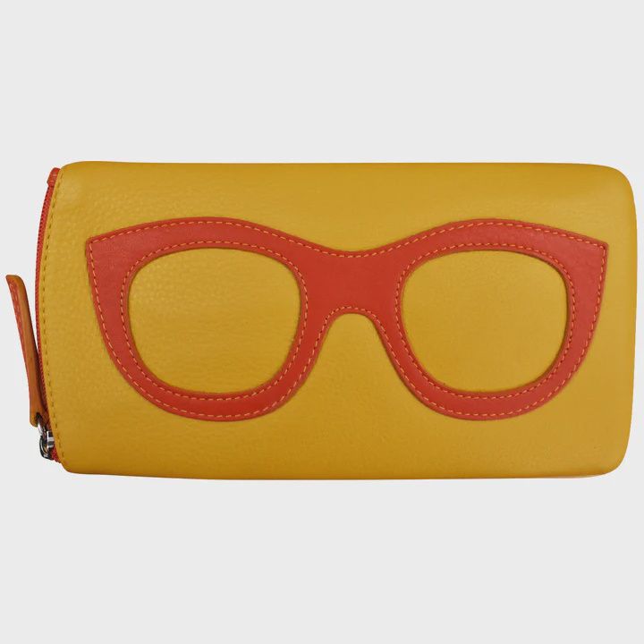 ILI Yellow/Orange Eyeglass Case