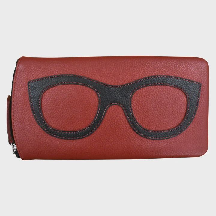 ILI Red/Black Eyeglass Case