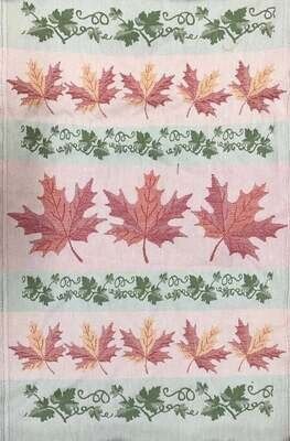 MI Autumn Leaves Tea Towel