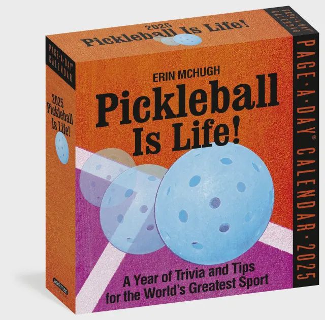 WMP Pickleball is Life! Page a Day 2025 Calendar