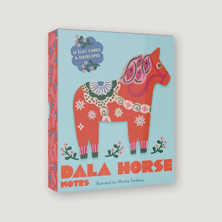 CB Dala Horse Note Cards