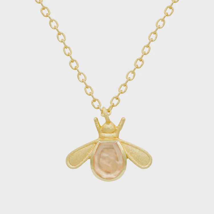 MAM Morganite Bumblebee Necklace