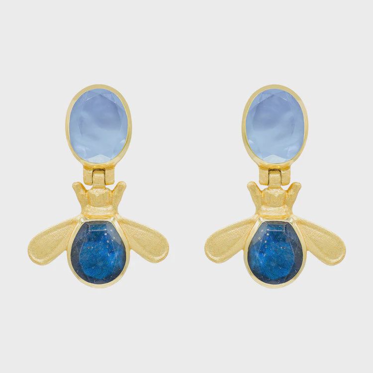 MAM Tanzanite/Labrodite Belle Earrings