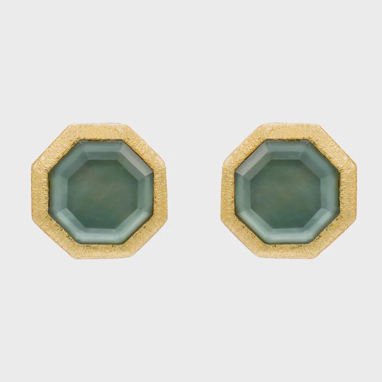 MAM Pike Stud Blue Sapphire Earrings