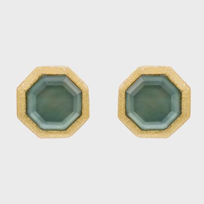 MAM Pike Stud Blue Sapphire Earrings
