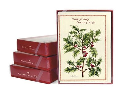 CAV Holly Boxed Holiday Cards