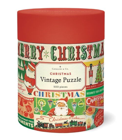 CAV Vintage Christmas 500 PC Puzzle