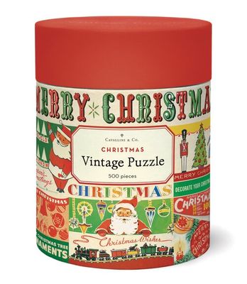 CAV Vintage Christmas 500 PC Puzzle