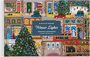 CB Winter Lights 12 Days of Puzzles Holiday Countdown