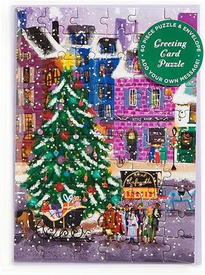 CB Christmas Square Greeting Card Puzzle