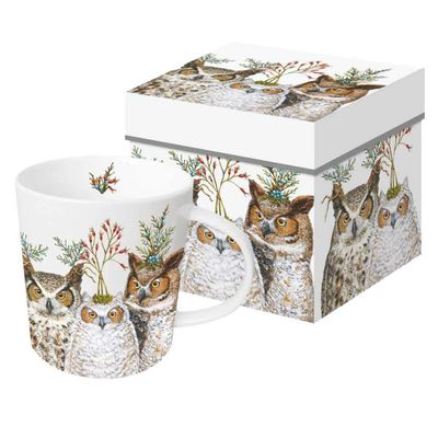 PPD Holiday Hoot Boxed Mug