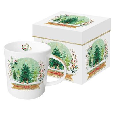 PPD Holiday Snowglobe Boxed Mug
