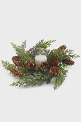 ADV Pine Cone Candle Ring