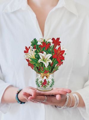 FP Mini Winter Joy Bouquet Card