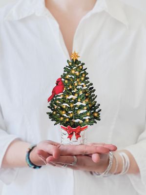 FP Mini Merry Tree Bouquet Card