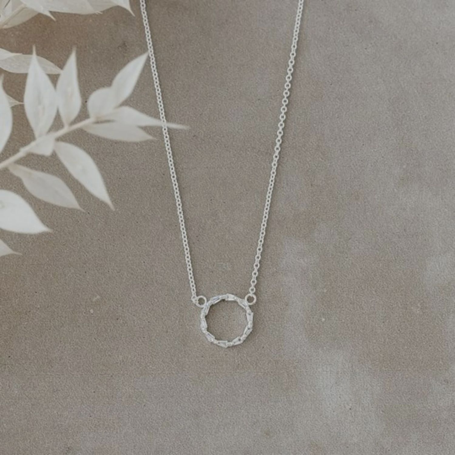 GJ Kin Silver Necklace