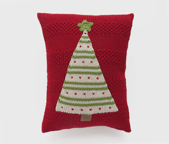 MC Mini Stripe Tree Pillow