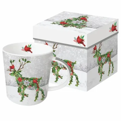 PPD Holiday Topiary Boxed Mug