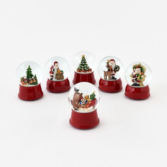 ON Holiday Asstd. Musical Water Globe