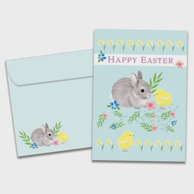 TF 21524 Spring Pattern Easter Greeting Card
