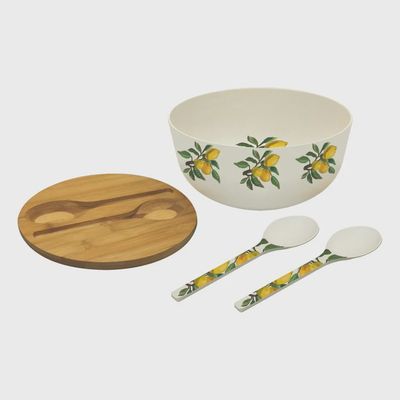 PPD Lemon Musee Bamboo Salad Bowl