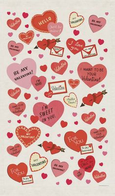 CAV Valentine Tea Towel