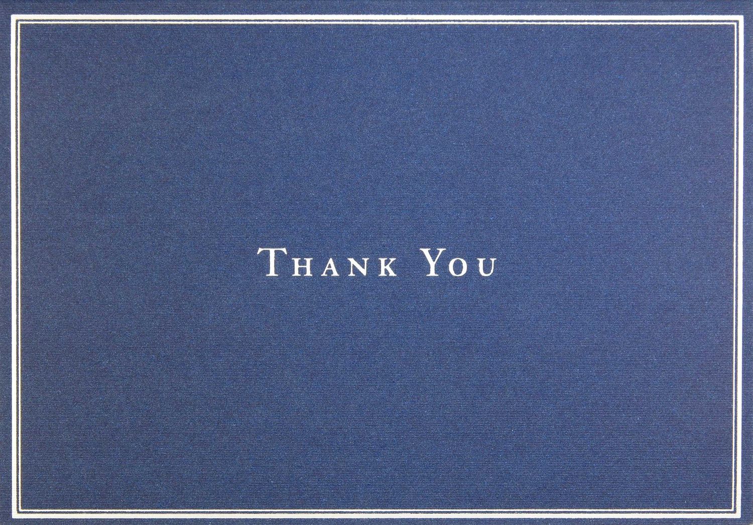 PP Navy Blue Thank You Notes