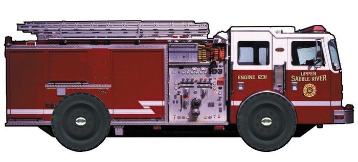 RH Wheelie Fire Truck