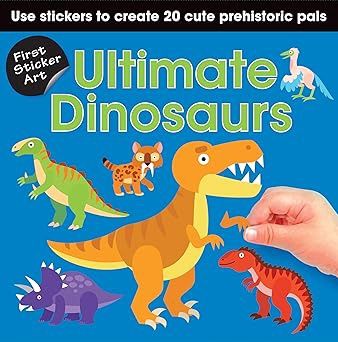 SOU First Sticker Art: Ultimate Dinosaurs