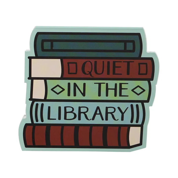 HMB Quiet in the Library Pocket Notebook