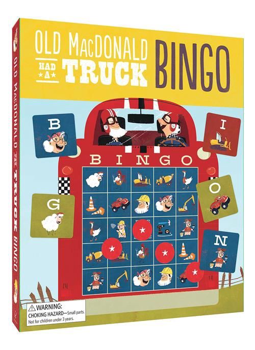 CB Old MacDonald Had a Truck Bingo