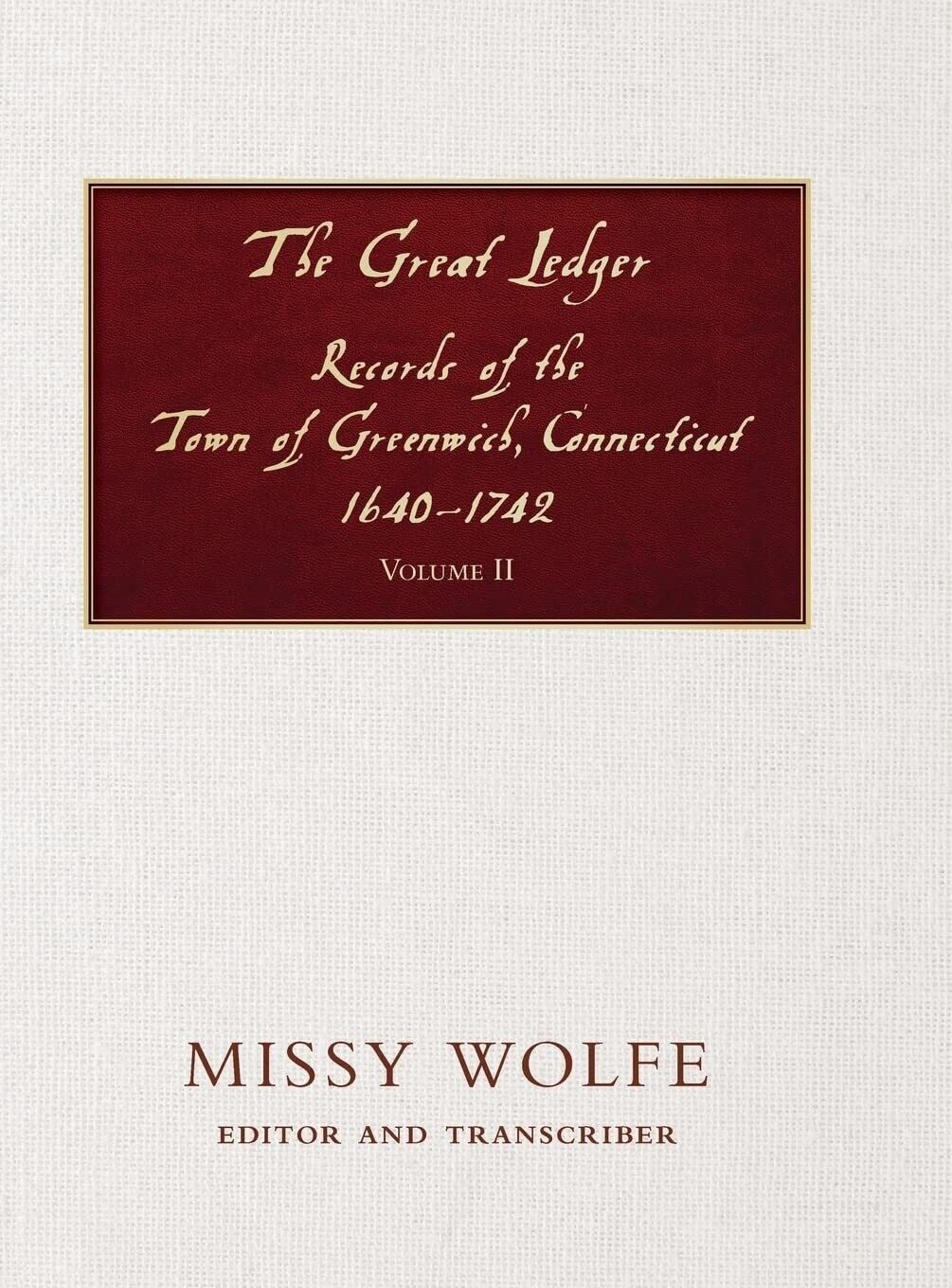 The Great Ledger Volume Two
