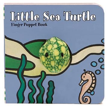 CB Little Sea Turtle Finger Puppet Book