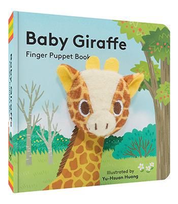 CB Baby Giraffe Finger Puppet Book