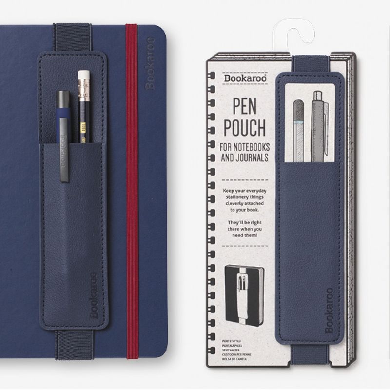 IF Navy Bookaroo Pen Pouch