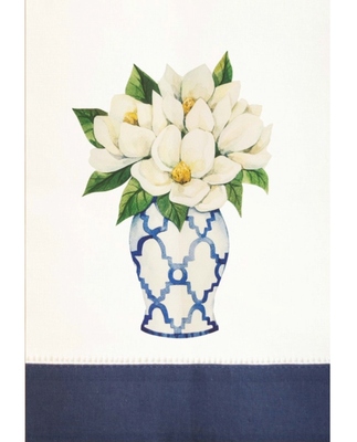 JU Magnolia Tea Towel