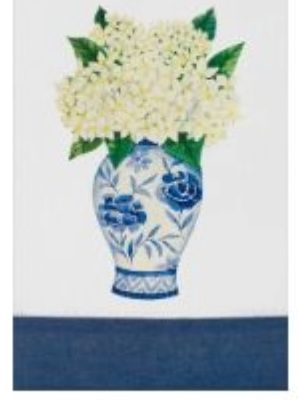 JU Hydrangea Tea Towel