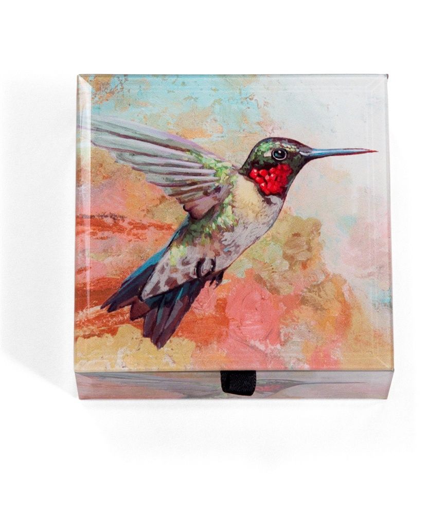 VA Hummingbird Keepsake Box