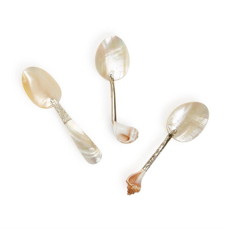 TC Pearl Fancy MOP Collector Spoon