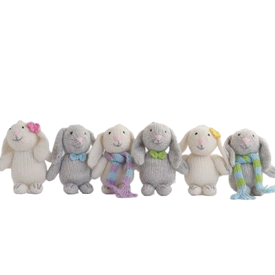 MC Bunny with Pastel Accessory Ornament