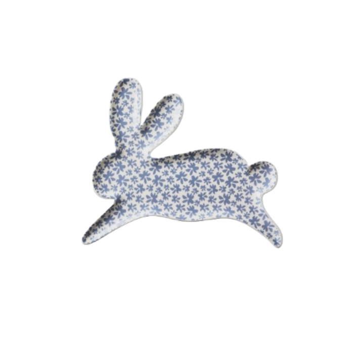 TA Leaping Bunny Platter