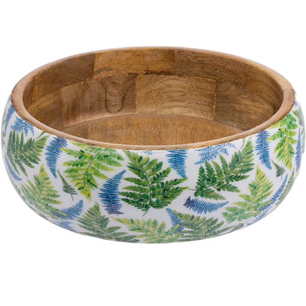 BI Arwea Enamelled Wood Bowl