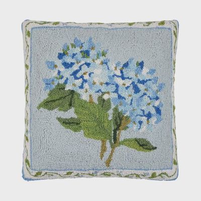 PH Blue Hydrangea Hook Pillow