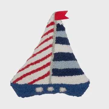 PH Sailboat Shaped Hook Pillow