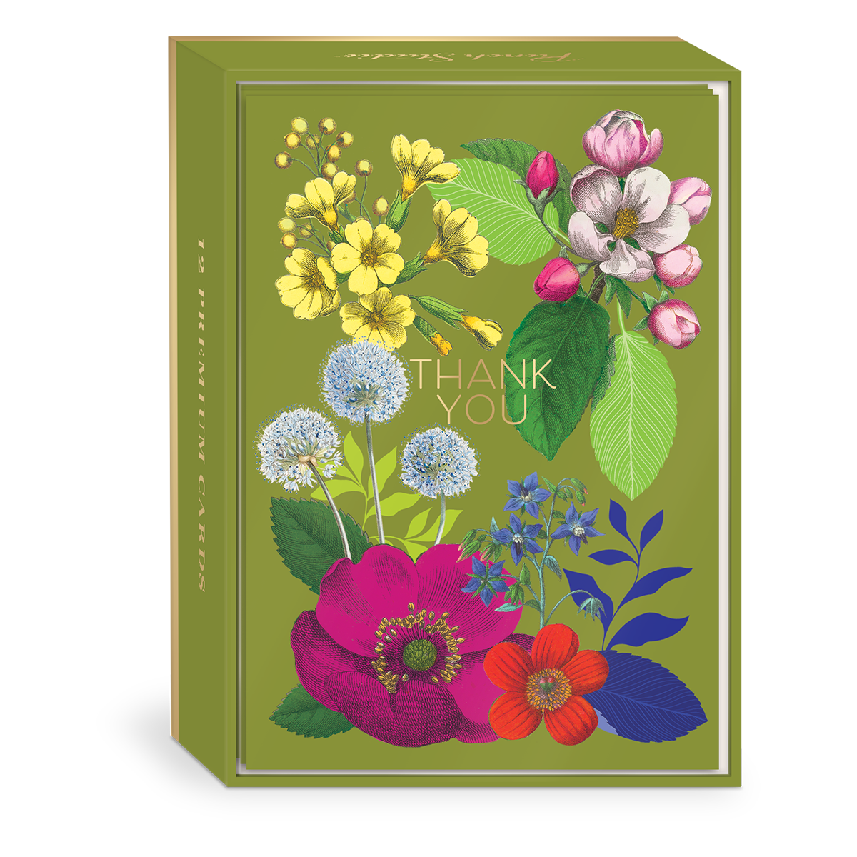 PS Vintage Floral Thank You Boxed Cards