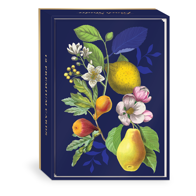 PS Vintage Floral Fruit Boxed Notecards