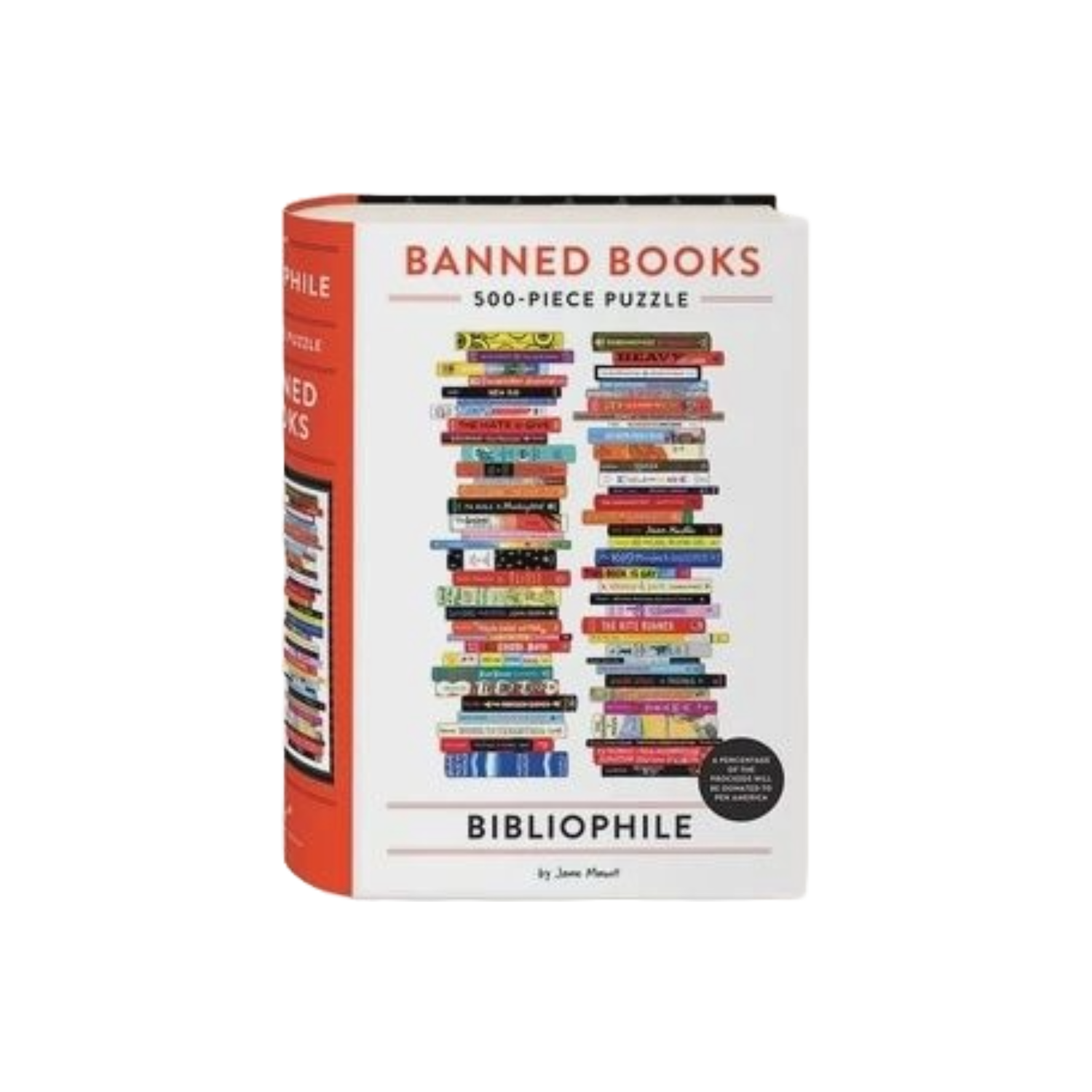 CB Bibliophile Banned Books 500-PC Puzzle