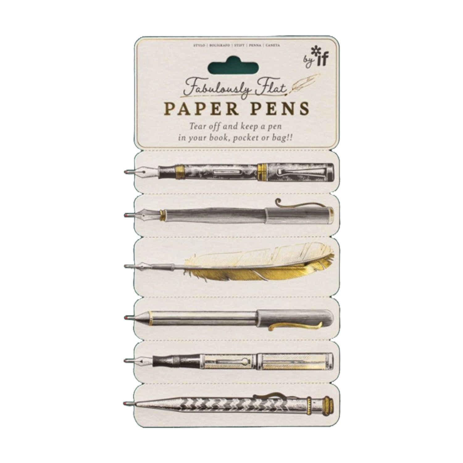 IF Fabulously Flat Paper Pen
