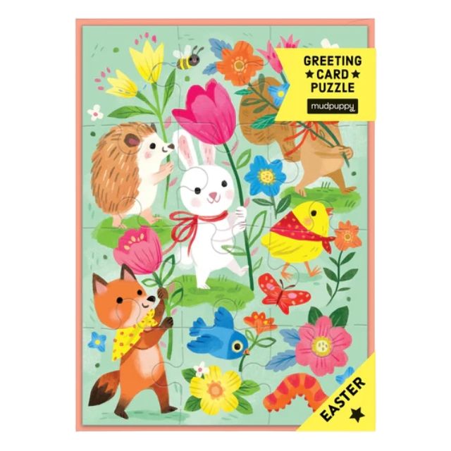 CB Hoppy Easter Puzzle Greeting Card