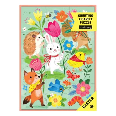 CB Hoppy Easter Puzzle Greeting Card